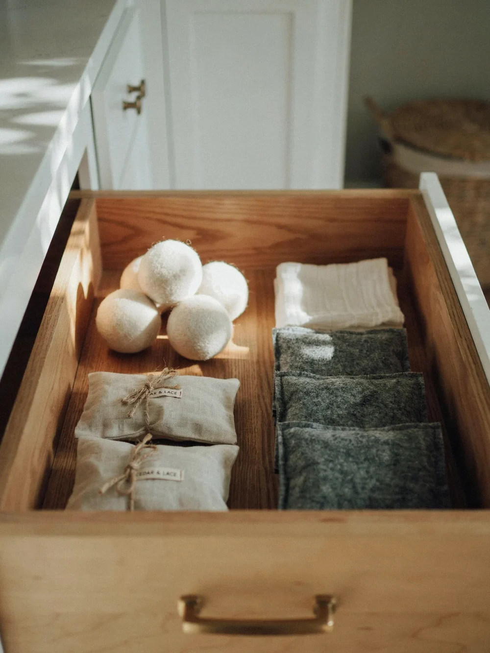 Scent Station Drawer with Cedar Inserts