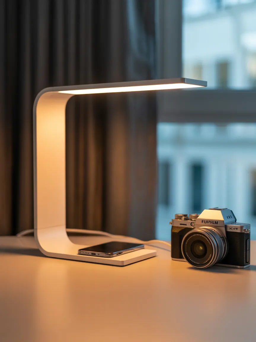 The Lamp with Wireless Charging Base