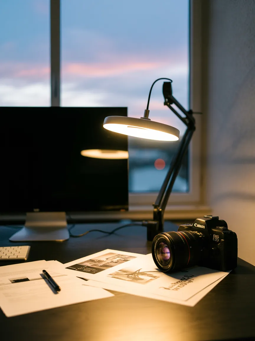 The Monitor Bias Light Combined with a Side Task Lamp