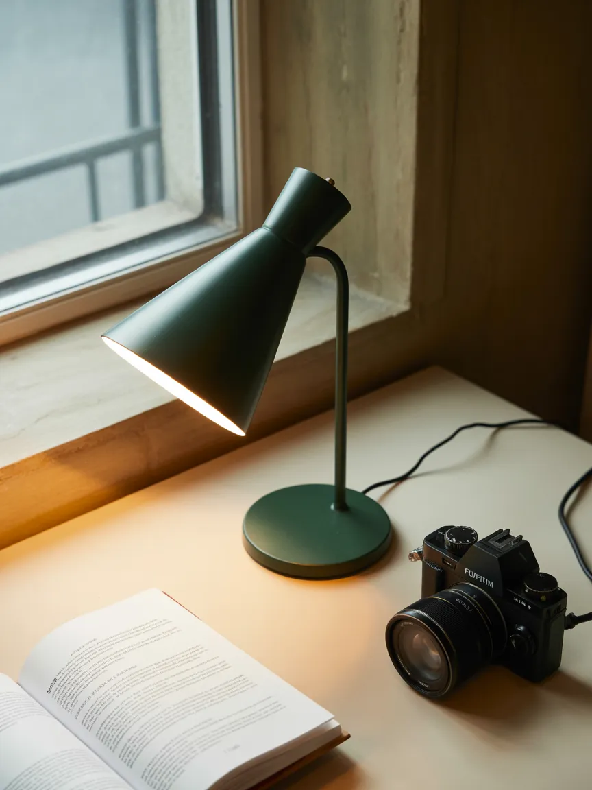 The Cone-Shade Directional Task Light